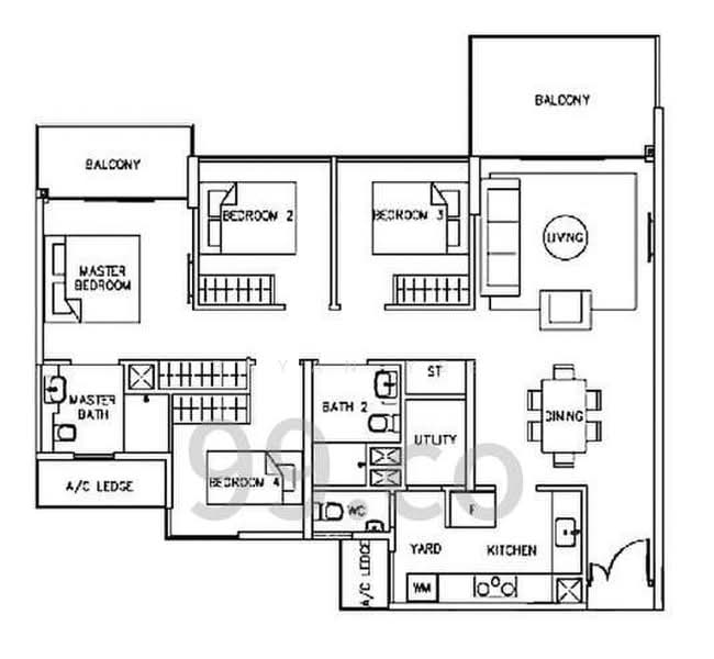 Ripple Bay, 10 Pasir Ris Link, 4 Bedrooms, 1,259 sqft, Condominium For Rent, by Bryan Yee, 500193763 - PropertyGuru.com.sg