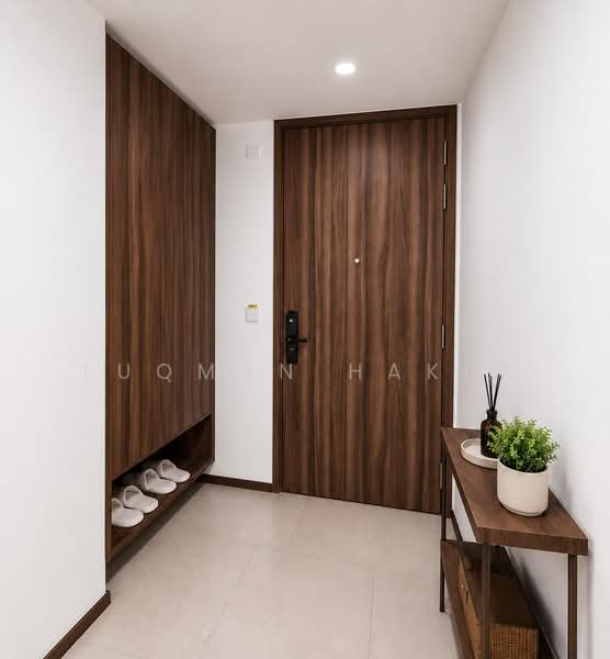 Lentor Modern, 3 Lentor Central, 1 Bedroom, 527 sqft, Condominium For Sale, by Luqman Hakim, 500193779 - Entrance - PropertyGuru.com.sg