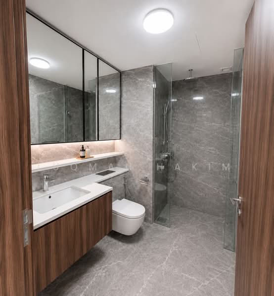 Lentor Modern, 3 Lentor Central, 1 Bedroom, 527 sqft, Condominium For Sale, by Luqman Hakim, 500193779 - Bathroom - PropertyGuru.com.sg
