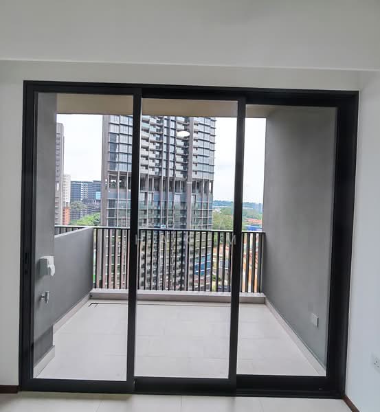 Lentor Modern, 3 Lentor Central, 1 Bedroom, 527 sqft, Condominium For Sale, by Luqman Hakim, 500193779 - Balcony - PropertyGuru.com.sg