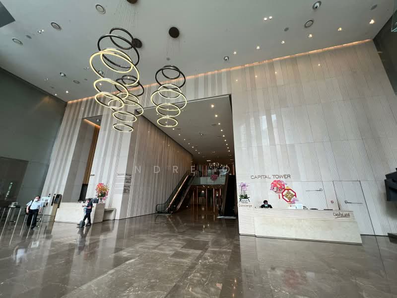 Capital Tower, 168 Robinson Road, 2,500 sqft, Office For Rent, by Andre Ong, 500193812 - Lobby - CommercialGuru.com.sg