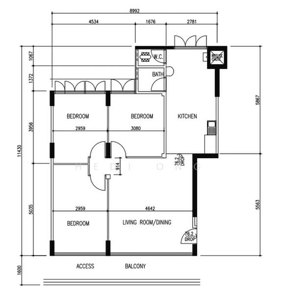 214 Lorong 8 Toa Payoh, 214 Lorong 8 Toa Payoh, 3 Bedrooms, 882 sqft, HDB Flat For Sale, by Hedi Ong, 500193813 - PropertyGuru.com.sg