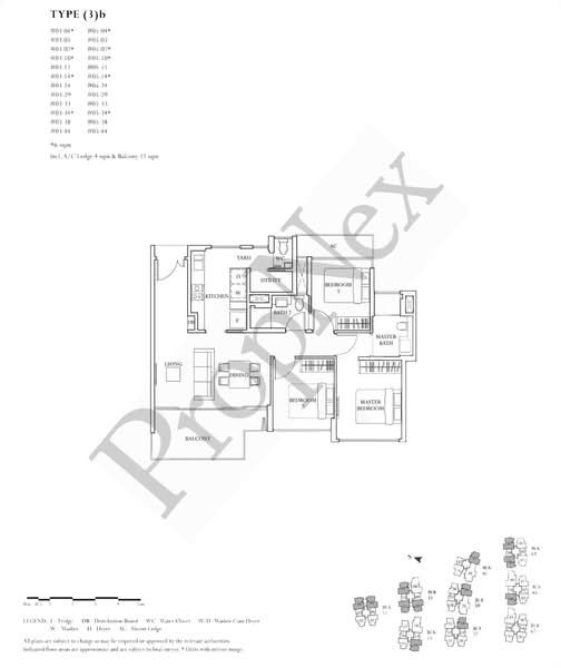 The Inflora, 51 Flora Drive, 3 Bedrooms, 1,033 sqft, Condominium For Rent, by Kin ,, 500193820 - PropertyGuru.com.sg