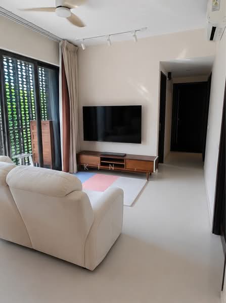 The Inflora, 51 Flora Drive, 3 Bedrooms, 1,033 sqft, Condominium For Rent, by Kin ,, 500193820 - Living Room - PropertyGuru.com.sg