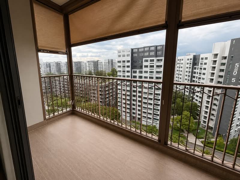 The Criterion, 5 Yishun Street 51, 3 Bedrooms, 915 sqft, Executive Condominium For Sale, by Wee Xin Yi, 500193856 - Balcony - PropertyGuru.com.sg