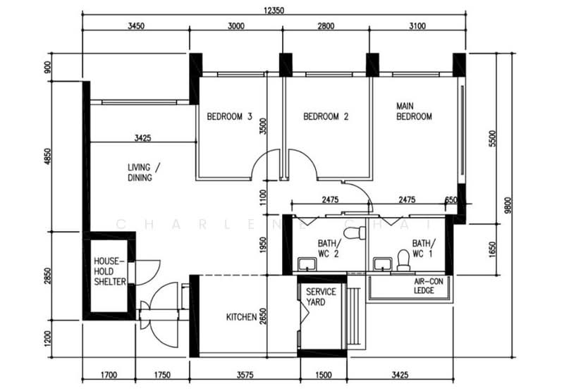 301A Tengah, Drive, Room Rental, 125 sqft, HDB Flat For Rent, by Charlene Chai, 500193860 - PropertyGuru.com.sg