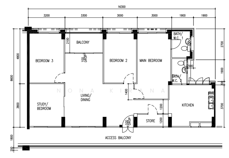 832 Jurong West Street 81, 832 Jurong West Street 81, 2 Bedrooms, 1,367 sqft, HDB Flat For Sale, by Nona Kirana, 500193862 - PropertyGuru.com.sg