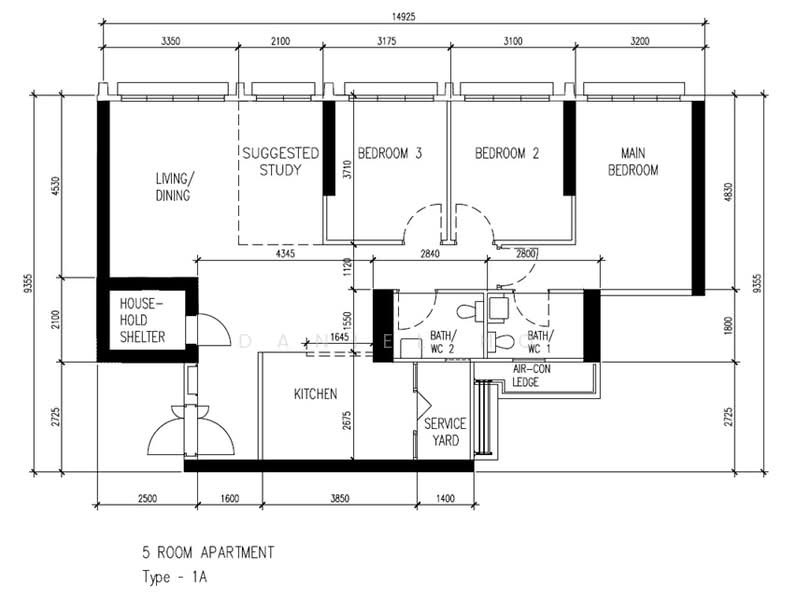 445A Clementi Avenue 3, 445A Clementi Avenue 3, 3 Bedrooms, 1,216 sqft, HDB Flat For Sale, by Daniel Ho, 500193873 - PropertyGuru.com.sg