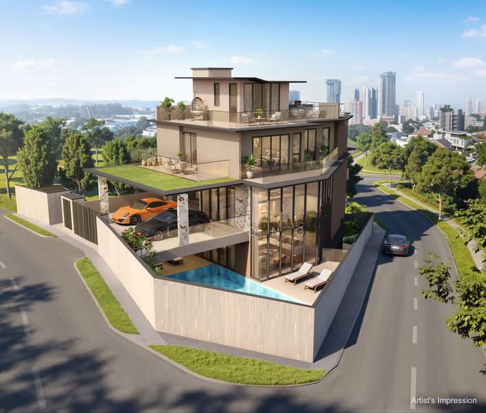 Rare Freehold Brand New 3.5-Sty Detached Bungalow @ Dyson Road, Dyson Road, 7 Bedrooms, 10,278 sqft, Detached House For Sale, by Lin Ong, 500193892 - Exterior - PropertyGuru.com.sg