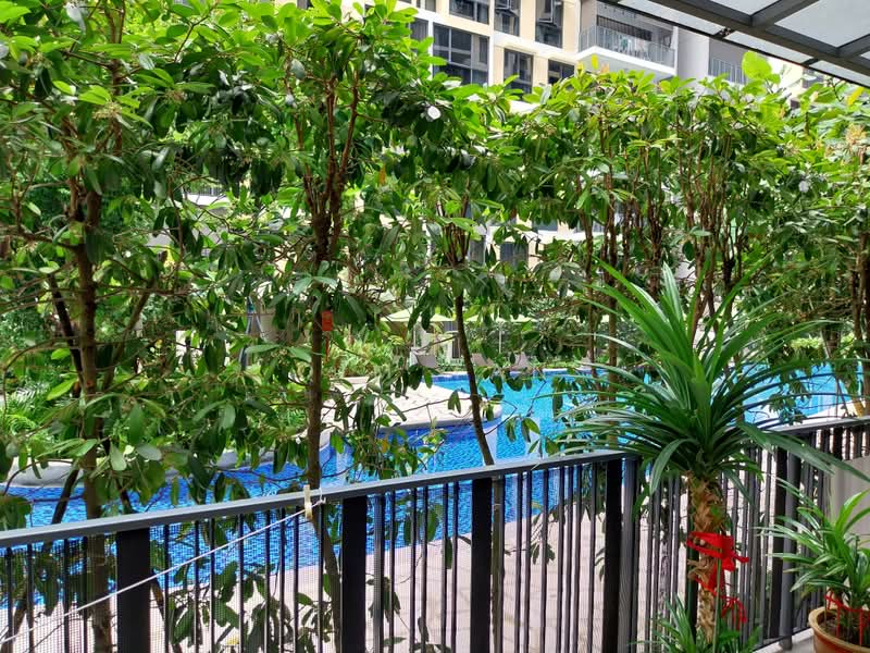 The Rainforest, 341 Choa Chu Kang Avenue 3, 3 Bedrooms, 1,421 sqft, Executive Condominium For Sale, by Qim Tan, 500193916 - Balcony - PropertyGuru.com.sg