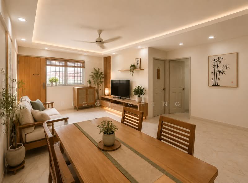 304 Jurong East Street 32, 304 Jurong East Street 32, 3 Bedrooms, 1,011 sqft, HDB Flat For Sale, by Peggy Cheng, 500193932 - Living Room - PropertyGuru.com.sg