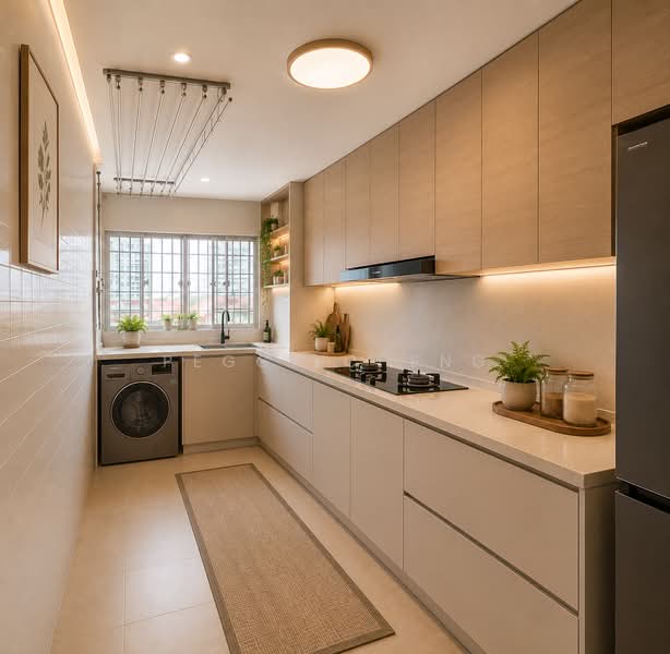 304 Jurong East Street 32, 304 Jurong East Street 32, 3 Bedrooms, 1,011 sqft, HDB Flat For Sale, by Peggy Cheng, 500193932 - Kitchen - PropertyGuru.com.sg