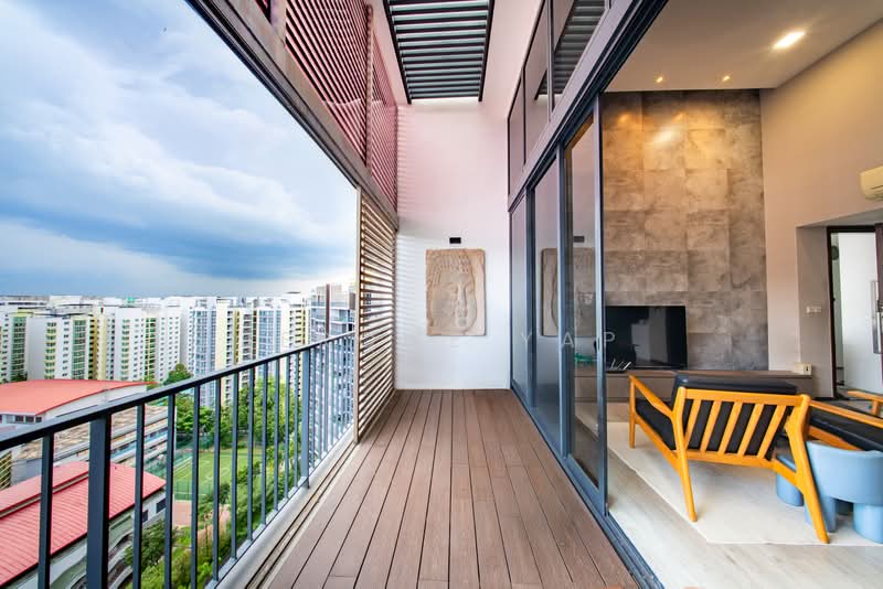 Waterbay, 47B Edgefield Plains, 4 Bedrooms, 2,304 sqft, Executive Condominium For Sale, by Jerome Yap, 500193958 - Balcony - PropertyGuru.com.sg