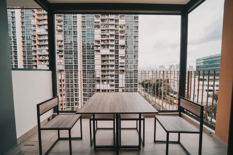 Sol Acres, 14 Choa Chu Kang Grove, 2 Bedrooms, 732 sqft, Executive Condominium For Rent, by Jenny Xie 謝鎂鍾, 500193969 - Balcony - PropertyGuru.com.sg