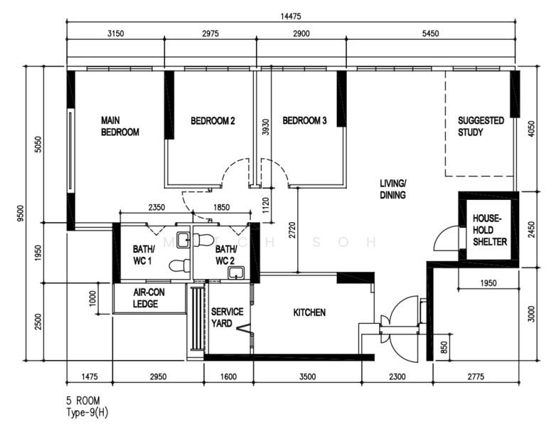 622B Tampines Avenue 12, 622B Tampines Avenue 12, 3 Bedrooms, 1,216 sqft, HDB Flat For Sale, by Mitch Soh, 500193987 - PropertyGuru.com.sg