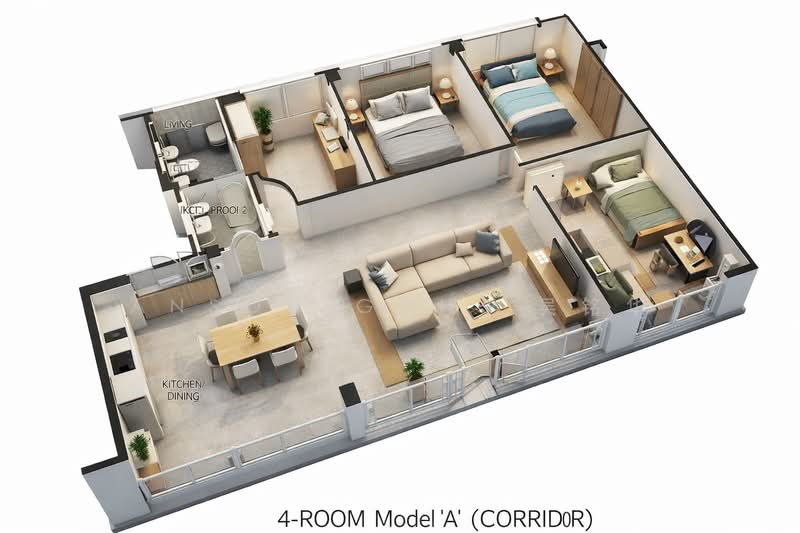 637 Pasir Ris Drive 1, 637 Pasir Ris Drive 1, 3 Bedrooms, 1,119 sqft, HDB Flat For Sale, by Anson Goh 吴铭华, 500193994 - Kitchen - PropertyGuru.com.sg