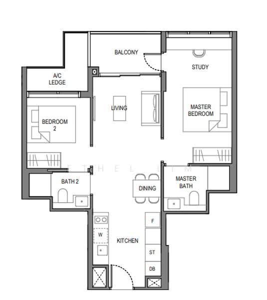 Sora, 73/74/76/78 Yuan Ching Road, Boon Lay / Jurong / Tuas, 2 Bedrooms, 732 sqft, Condominium For Sale, by Ethel Lim, 500193996 - PropertyGuru.com.sg