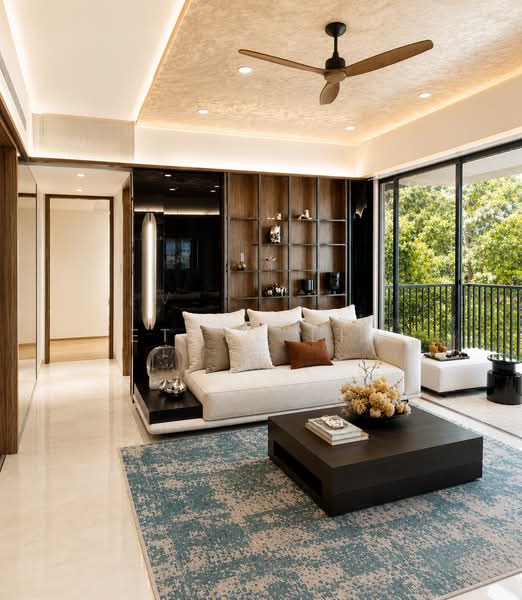 Sora, 73/74/76/78 Yuan Ching Road, 2 Bedrooms, 667 sqft, Condominium For Sale, by Ethel Lim, 500193996 - Living Room - PropertyGuru.com.sg