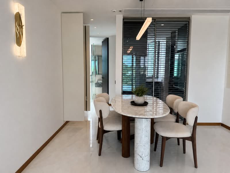 The Residences at W Sentosa Cove, 1 Ocean Way, 2 Bedrooms, 1,227 sqft, Condominium For Rent, by Li Yan, 500194017 - Dining Room - PropertyGuru.com.sg