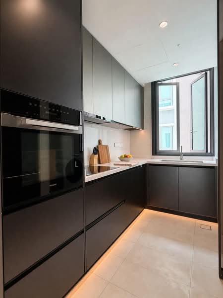 The Residences at W Sentosa Cove, 1 Ocean Way, 2 Bedrooms, 1,227 sqft, Condominium For Rent, by Li Yan, 500194017 - Kitchen - PropertyGuru.com.sg