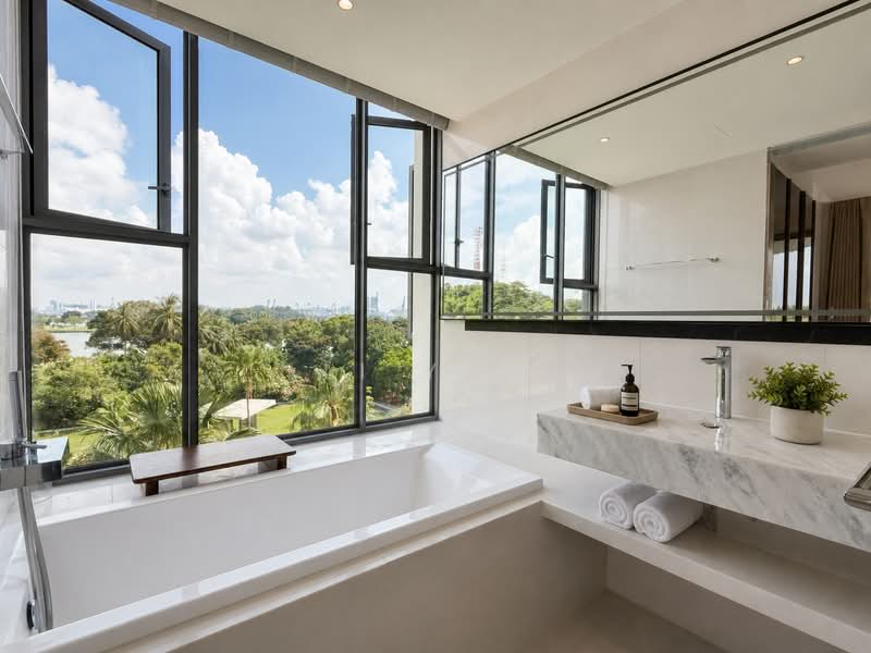 The Residences at W Sentosa Cove, 1 Ocean Way, 2 Bedrooms, 1,227 sqft, Condominium For Rent, by Li Yan, 500194017 - Bathroom - PropertyGuru.com.sg