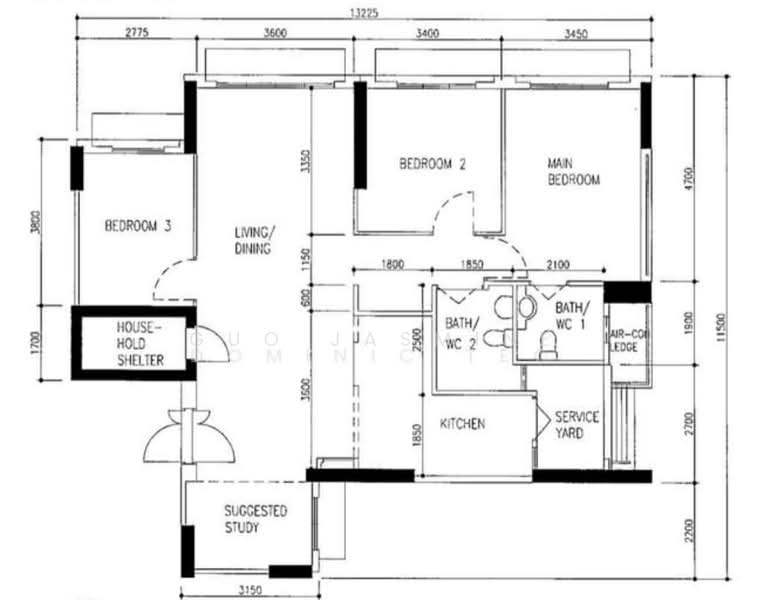 415D Northshore Drive, 415D Northshore Drive, 3 Bedrooms, 1,206 sqft, HDB Flat For Sale, by Guo Jasmine, 500194034 - PropertyGuru.com.sg