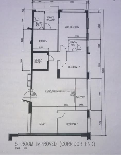 939 Hougang Street 92, 939 Hougang Street 92, 3 Bedrooms, 1,302 sqft, HDB Flat For Sale, by Kavin Kuah, 500194039 - PropertyGuru.com.sg