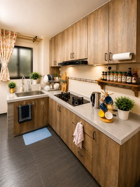 123 Bedok Reservoir Road, 123 Bedok Reservoir Road, 3 Bedrooms, 904 sqft, HDB Flat For Sale, by Fan Hao Ang, 500194052 - AI rendering Kitchen - PropertyGuru.com.sg