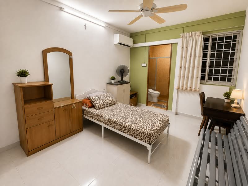 123 Bedok Reservoir Road, 123 Bedok Reservoir Road, 3 Bedrooms, 904 sqft, HDB Flat For Sale, by Fan Hao Ang, 500194052 - AI rendering Bedroom - PropertyGuru.com.sg