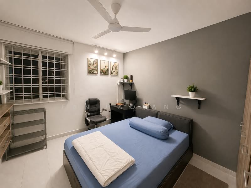 123 Bedok Reservoir Road, 123 Bedok Reservoir Road, 3 Bedrooms, 904 sqft, HDB Flat For Sale, by Fan Hao Ang, 500194052 - AI rendering Bedroom - PropertyGuru.com.sg