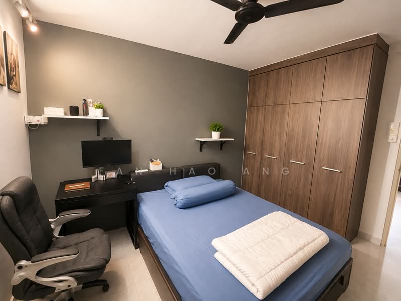 123 Bedok Reservoir Road, 123 Bedok Reservoir Road, 3 Bedrooms, 904 sqft, HDB Flat For Sale, by Fan Hao Ang, 500194052 - AI rendering Bedroom - PropertyGuru.com.sg
