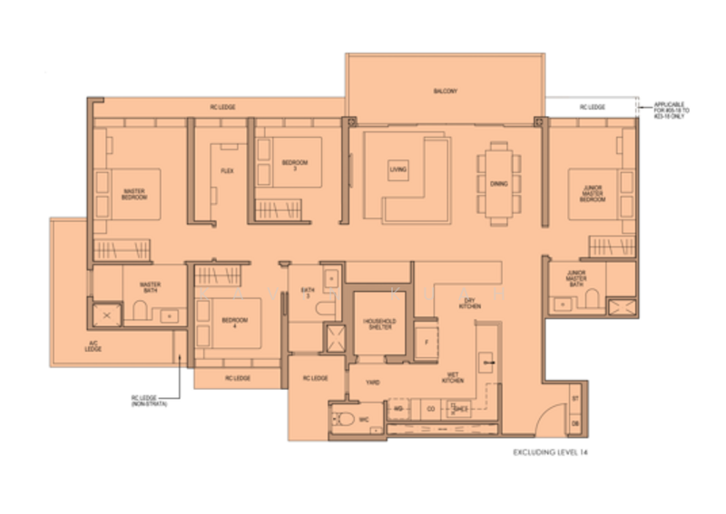 Lentor Modern, 5 Lentor Central, 4 Bedrooms, 1,529 sqft, Condominium For Sale, by Kavin Kuah, 500194082 - PropertyGuru.com.sg