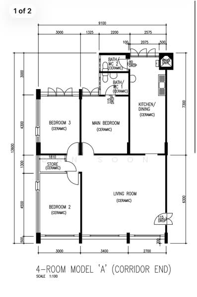 610 Yishun Street 61, 610 Yishun Street 61, 3 Bedrooms, 1,119 sqft, HDB Flat For Sale, by Dan Soon, 500194092 - PropertyGuru.com.sg