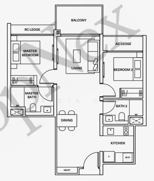 Clavon, 8 Clementi Avenue 1, 2 Bedrooms, 764 sqft, Condominium For Sale, by Tricia Ong, 500194094 - PropertyGuru.com.sg