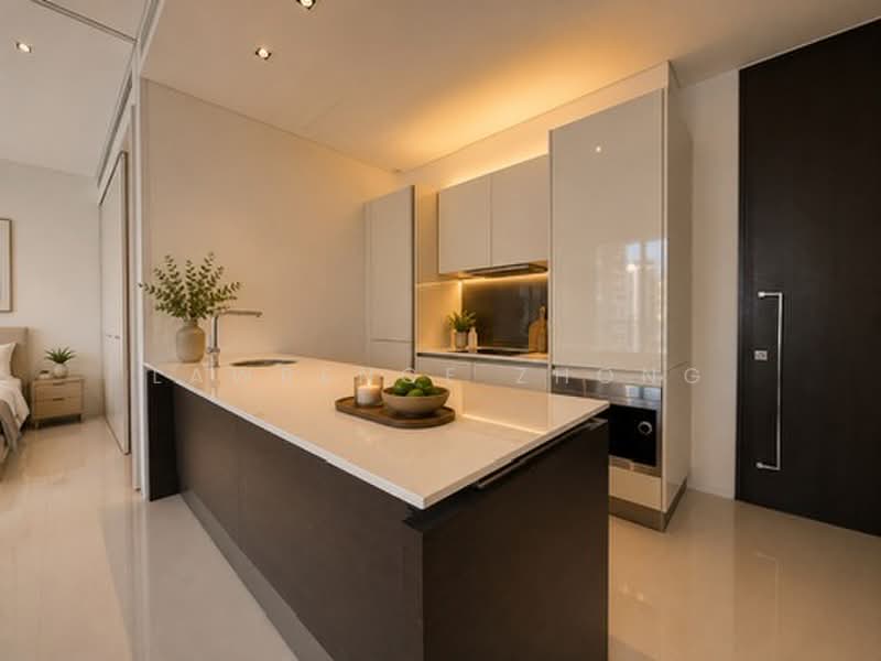 Scotts Square, 8 Scotts Road, 1 Bedroom, 635 sqft, Condominium For Sale, by Lawrence Zhong, 500194103 - Kitchen - PropertyGuru.com.sg