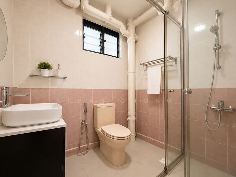 509 Woodlands Drive 14, 509 Woodlands Drive 14, 4 Bedrooms, 1,582 sqft, HDB Flat For Sale, by Ethan Chong, 500194113 - Bathroom - PropertyGuru.com.sg