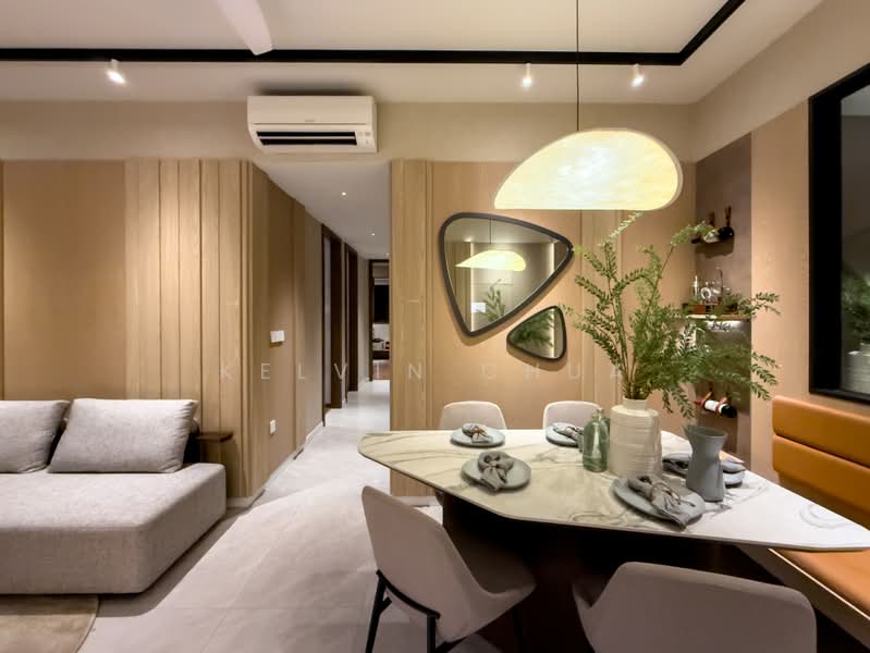 ⭐️FREEHOLD⭐️ D15 3-Bedroom 1km Kong Hwa, , 3 Bedrooms, 1,087 sqft, Condominium For Sale, by Kelvin Chua, 500194115 - Dining Room - PropertyGuru.com.sg