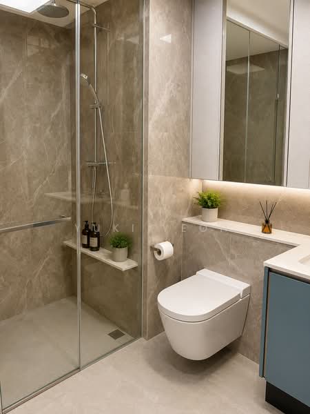 Clavon, Clementi Avenue 1, 2 Bedrooms, 764 sqft, Condominium For Sale, by Yuki Yeoh, 500194122 - Bathroom - PropertyGuru.com.sg