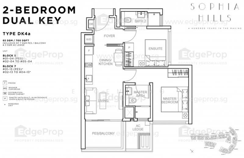 Sophia Hills, 7 Mount Sophia, 2 Bedrooms, 700 sqft, Condominium For Sale, by Eugene Ng, 500194237 - PropertyGuru.com.sg