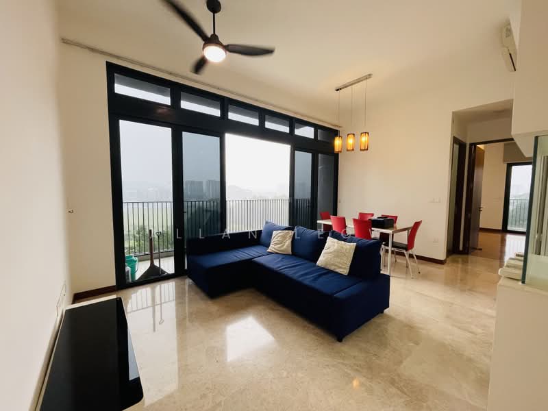 Eco Sanctuary, 65 Chestnut Avenue, 3 Bedrooms, 990 sqft, Condominium For Rent, by Allan Leow, 500194241 - Living Room - PropertyGuru.com.sg