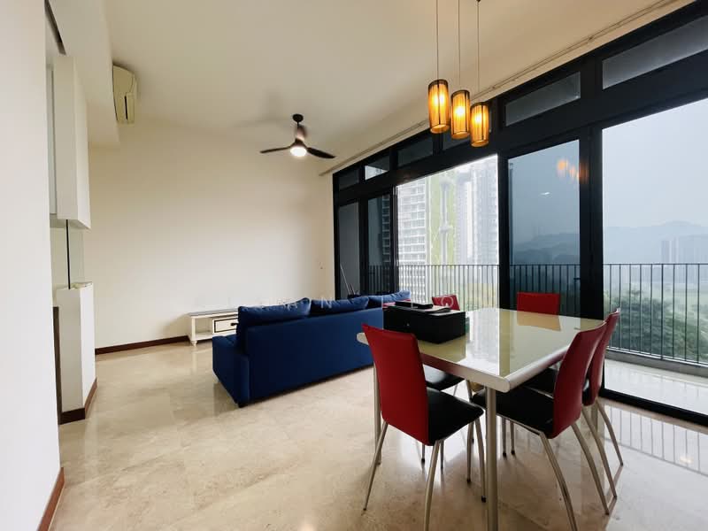 Eco Sanctuary, 65 Chestnut Avenue, 3 Bedrooms, 990 sqft, Condominium For Rent, by Allan Leow, 500194241 - Living Room - PropertyGuru.com.sg