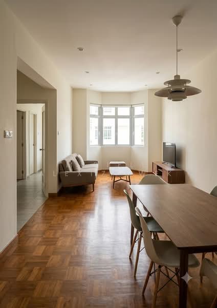 Pinetree Condo, 28 Balmoral park, 3 Bedrooms, 1,212 sqft, Condominium For Rent, by Meriell Alexiz Kwek, 500194243 - Living Room - PropertyGuru.com.sg
