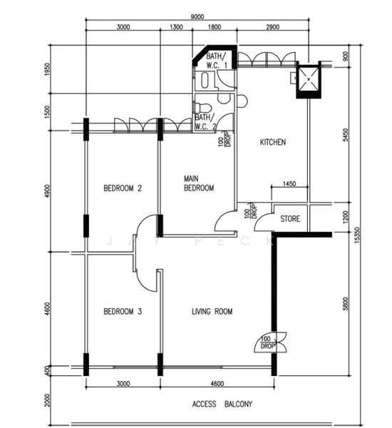 112 Jurong East Street 13, 112 Jurong East Street 13, Boon Lay / Jurong / Tuas, 3 Bedrooms, 968 sqft, HDB Flat For Sale, by JAY PECK, 500194250 - PropertyGuru.com.sg