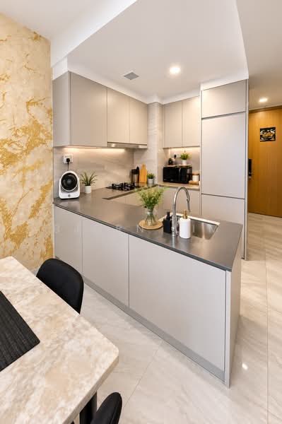 High Park Residences, 27 Fernvale Road, 2 Bedrooms, 678 sqft, Condominium For Sale, by Bjorn Lim, 500194257 - Kitchen - PropertyGuru.com.sg