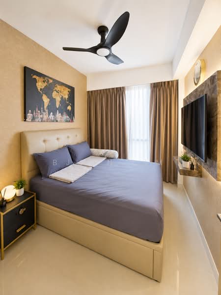 High Park Residences, 27 Fernvale Road, 2 Bedrooms, 678 sqft, Condominium For Sale, by Bjorn Lim, 500194257 - Master Bedroom - PropertyGuru.com.sg