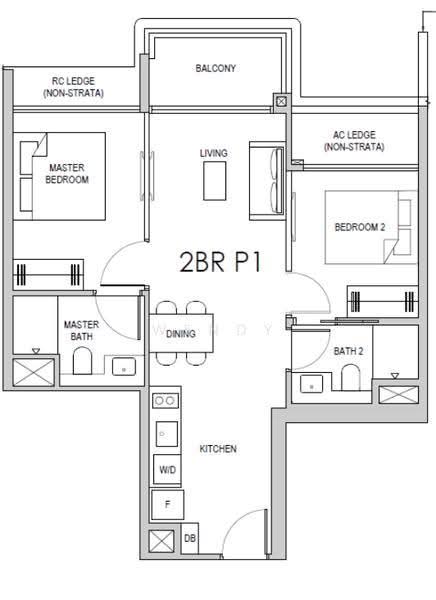 Lentor Gardens Residences, 68 Lentor Gardens, Mandai / Upper Thomson, 2 Bedrooms, 646 sqft, Apartment For Sale, by Wendy Lim (林秋凭), 500194260 - PropertyGuru.com.sg