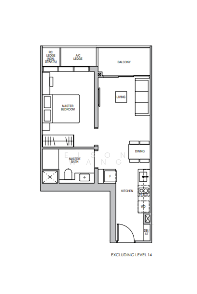 Lentor Modern, 3 Lentor Central, 1 Bedroom, 527 sqft, Condominium For Sale, by Elson Wang, 500194261 - PropertyGuru.com.sg