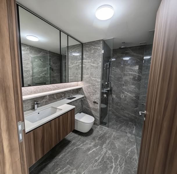 Lentor Modern, 3 Lentor Central, 1 Bedroom, 527 sqft, Condominium For Sale, by Elson Wang, 500194261 - Bathroom - PropertyGuru.com.sg
