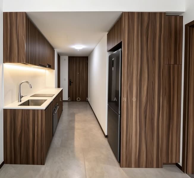 Lentor Modern, 3 Lentor Central, 1 Bedroom, 527 sqft, Condominium For Sale, by Elson Wang, 500194261 - Kitchen - PropertyGuru.com.sg