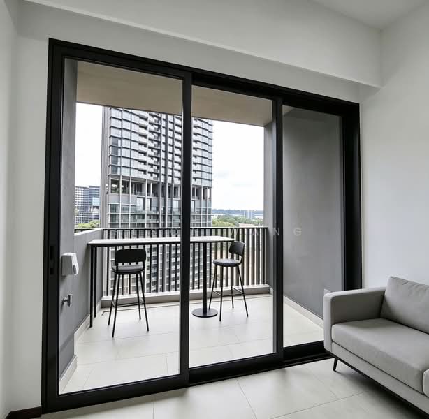 Lentor Modern, 3 Lentor Central, 1 Bedroom, 527 sqft, Condominium For Sale, by Elson Wang, 500194261 - Balcony - PropertyGuru.com.sg